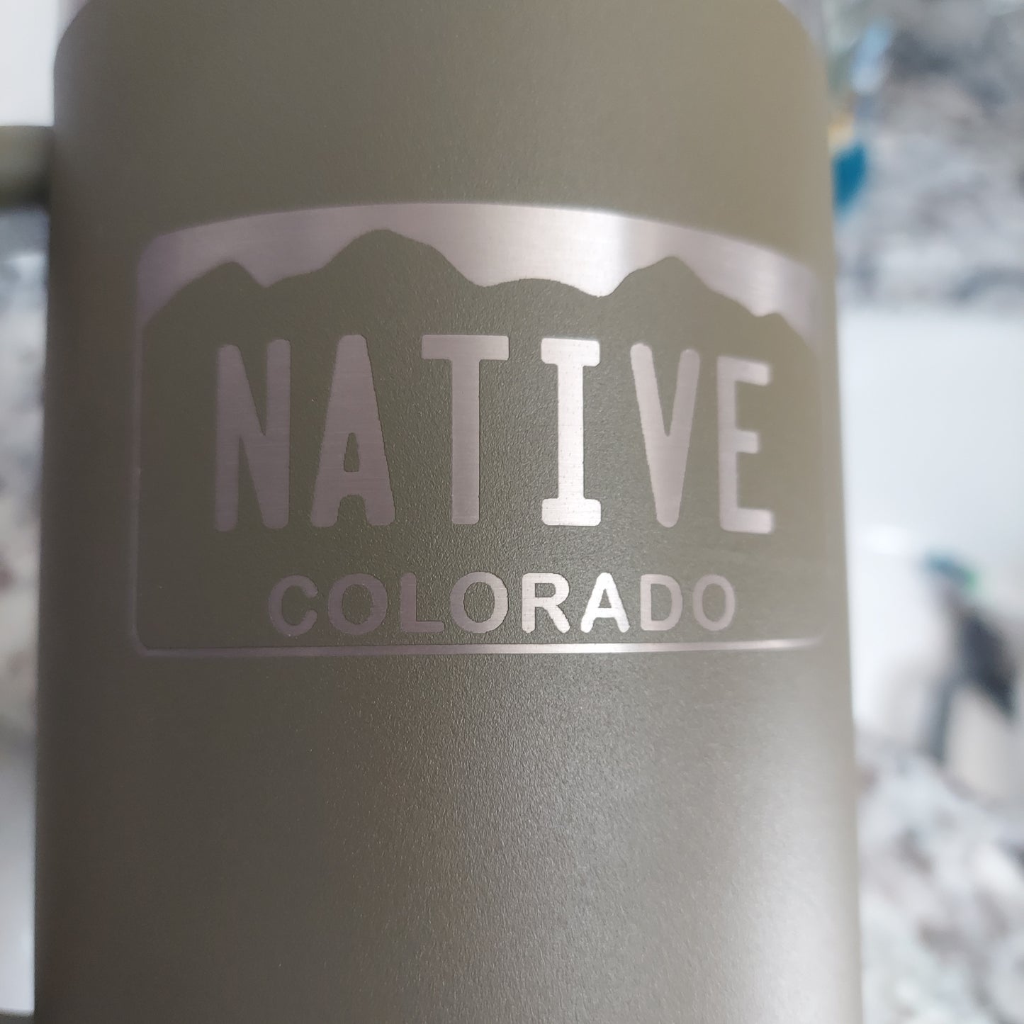 40 oz Tumbler - Laser engraved & Personalized