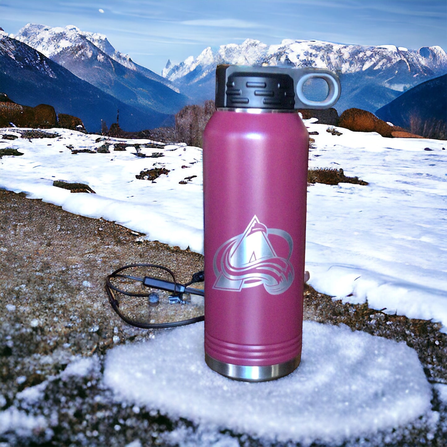 32 oz water bottle - Laser engraved & Personalized