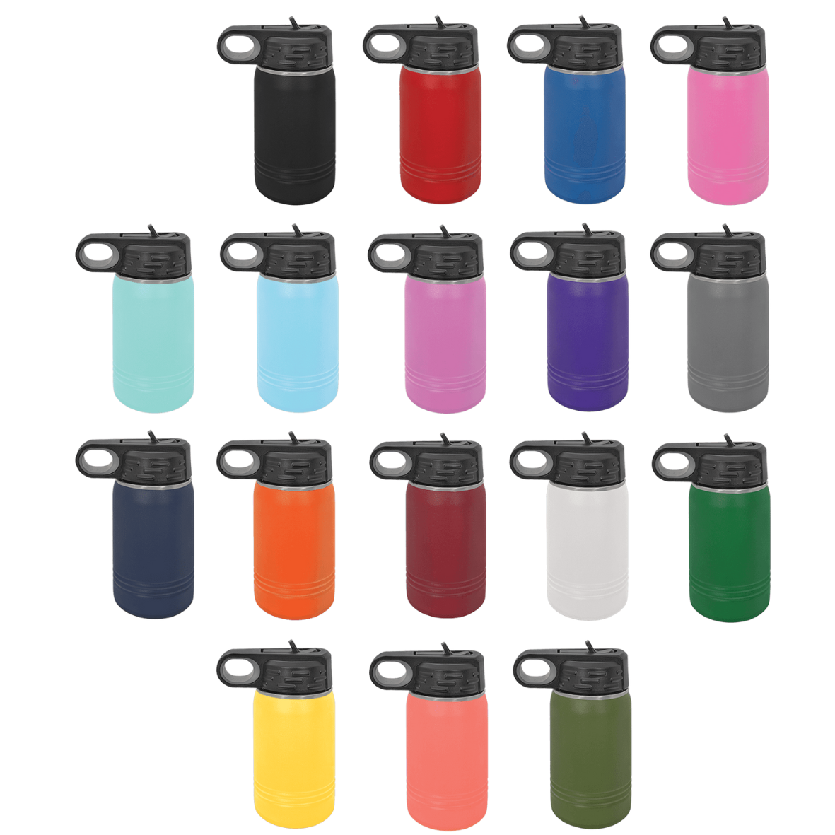 12 oz water bottle - Laser engraved & Personalized