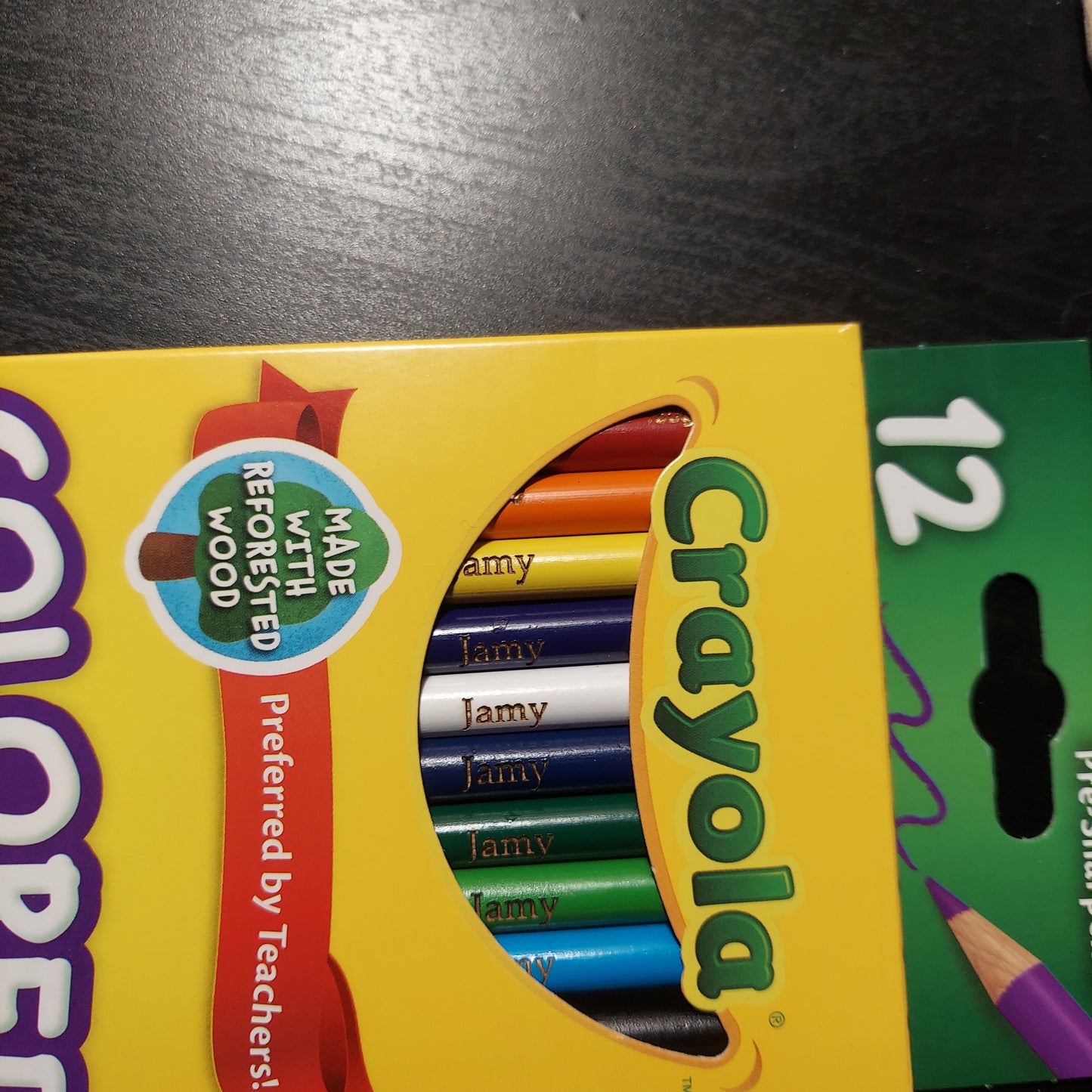 Personalized Crayola Colored Pencils