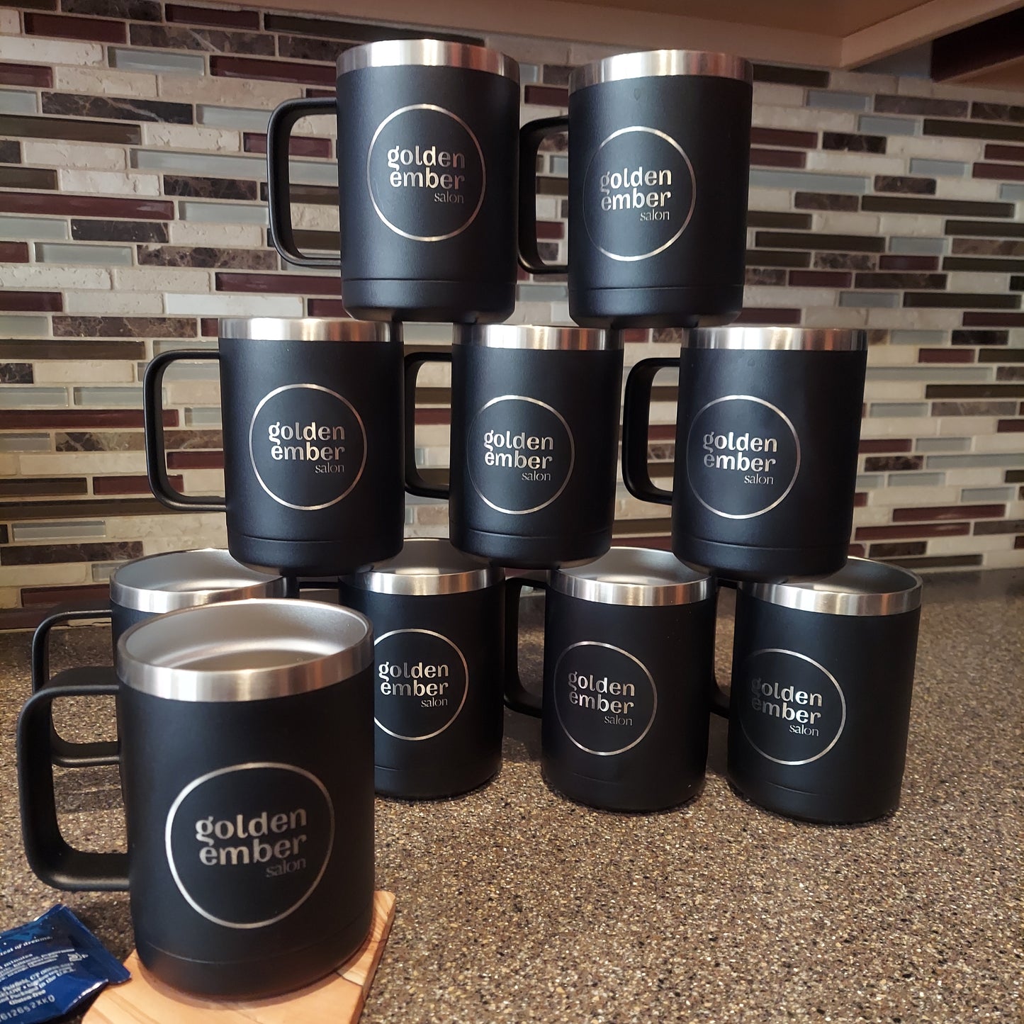 15 oz Coffee Tumbler - Laser engraved & Personalized